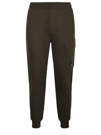 C.p. Company Cotton Jogging Pants In Brown