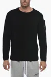 C.p. Company Cotton Crewneck Sweatshirt In Black