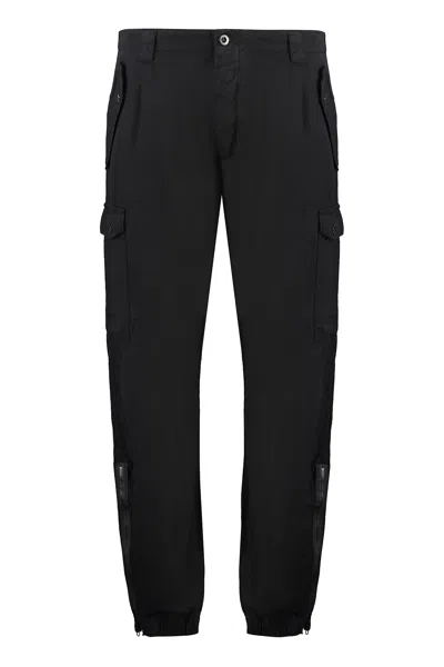 C.P. COMPANY COTTON-LINEN TROUSERS