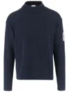 C.p. Company C. P. Company Man Sweatshirt Dark Purple Size 3xl Cotton In Blue