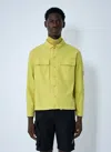 C.p. Company Men Cotton Overshirt In Green