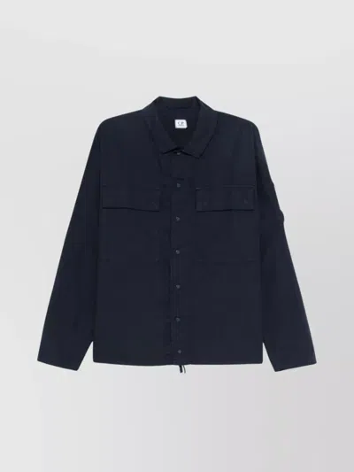 C.P. COMPANY COTTON OVERSHIRT WITH REMOVABLE ACCESSORIES