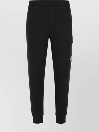 C.P. COMPANY COTTON PANTS ELASTIC WAISTBAND