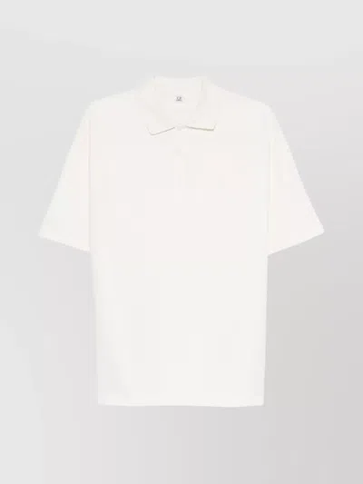 C.P. COMPANY COTTON POLO SHIRT LOGO