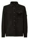 C.p. Company Black Cotton Shirt In Black
