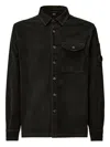 C.p. Company Black Cotton Shirt In Black
