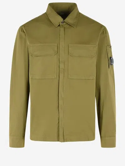 C.p. Company Cp Company Cotton Shirt In Green