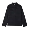 C.p. Company C.p.company Organic Cotton Overshirt In Black