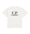 C.p. Company Logo-print Cotton T-shirt In White