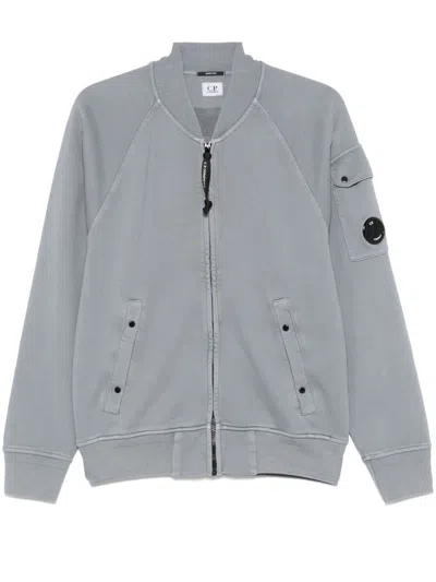 C.P. COMPANY PATCH-POCKET DETAILING BOMBER JACKET