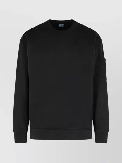 C.P. COMPANY COTTON SWEATSHIRT ARM POCKET