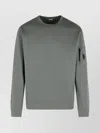 C.p. Company Cotton Sweatshirt Arm Pocket In Gray