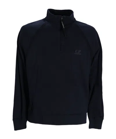 C.p. Company Cotton Sweatshirt In Black