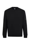 C.p. Company Cotton Sweatshirt In Black