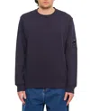 C.p. Company C.p.company Sweatshirt With Logo In Blue