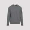 C.p. Company Grey Sweatshirt With Distinctive Arm Pocket In Gray