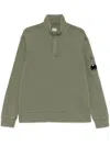 C.p. Company C.p.company Cotton Sweatshirt In Green
