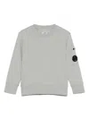 C.p. Company Cotton Sweatshirt In Grey