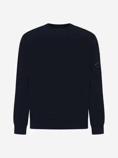 C.p. Company Cotton Sweatshirt In Total Eclipse