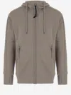 C.p. Company Cotton Sweatshirt With Adjustable Goggle Hood