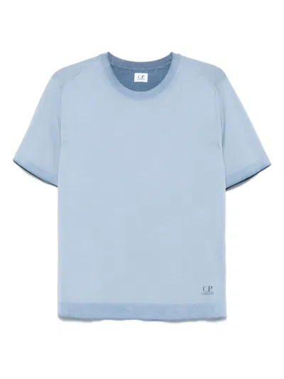 C.p. Company Cotton T-shirt In Blue