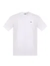 C.p. Company Logo-print Cotton T-shirt In White