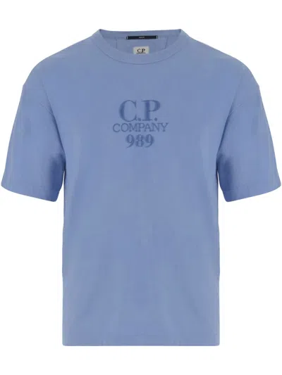 C.p. Company T-shirt Aus Baumwolle In Blue