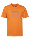 C.p. Company T-shirt Mit Logo-detail In Orange