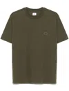 C.p. Company Crew Neck Patch Cotton T-shirt