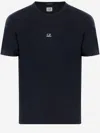 C.p. Company Jersey No Gravity T-shirt In Blu Notte