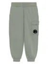C.p. Company Cotton Track Pants In Green