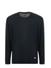 C.p. Company Cotton Yarn Sweater In Blue