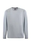 C.p. Company Cotton Yarn Sweater In Verde Salvia