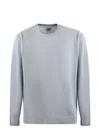 C.p. Company Cotton Yarn Sweater In Verde Salvia