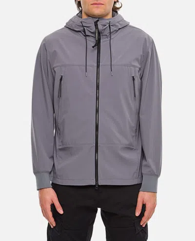 C.p. Company C.p. Shell-r Goggle Jacket In Beige