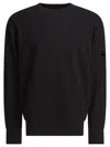 C.p. Company C.p.company Black Cotton Sweatshirt In Black