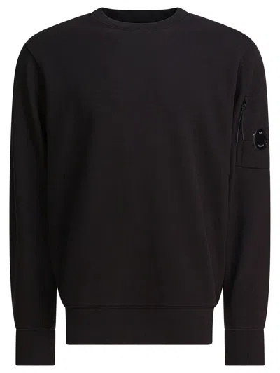 C.p. Company C.p.company Black Cotton Sweatshirt