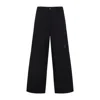 C.p. Company C.p.company Navy Blue Micro-reps Boxy Cotton Cargo Pants In Blue