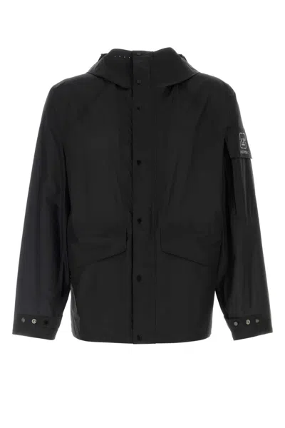 C.P. COMPANY C.P.COMPANY BLACK NYLON JACKET