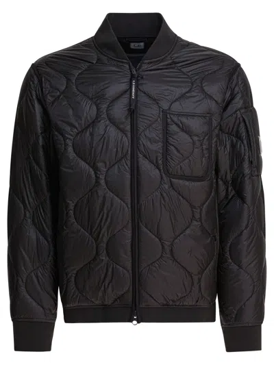 C.P. COMPANY C.P.COMPANY BLACK POLYAMIDE JACKET