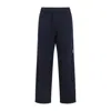 C.p. Company C.p.company Blue Cotton Cargo Pants In Black