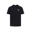 C.p. Company C.p.company Blue Cotton T-shirt In Black