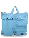 C.p. Company C.p.company Blue Polyamide Shoulder Bag In Blue