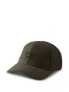 C.p. Company C.p.company Cap Embroidered With Logo In Black