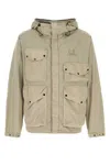 C.p. Company C.p.company Cappuccino Nylon Goggle Jacket