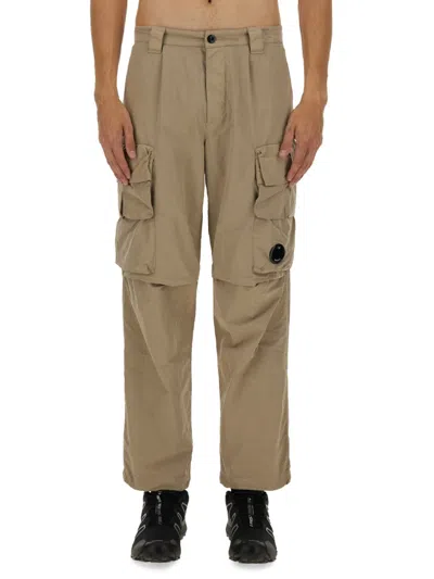 C.p. Company Relaxed-fit Cargo Pants With Multiple Pockets In Brown