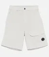 C.p. Company C.p.company Cargo Shorts In White