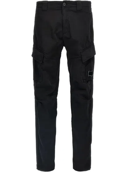 C.p. Company C.p.company Cargo With Details In Black