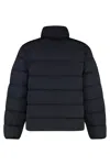 C.p. Company C.p.company Techno-nylon Down Jacket In Black