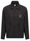 C.p. Company C.p.company Black Nylon Jacket In Black